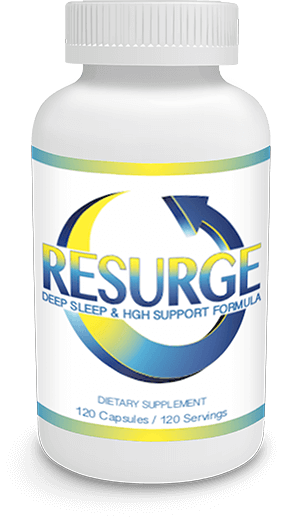 A bottle of Resurge